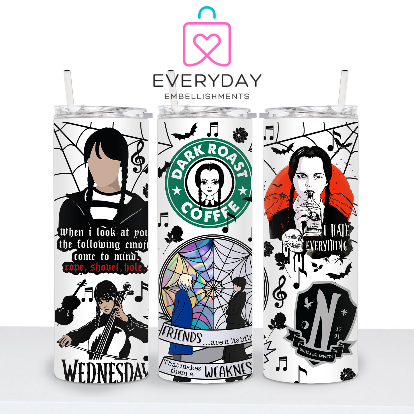 "Dark" Roast Starbies 20 oz Tumbler