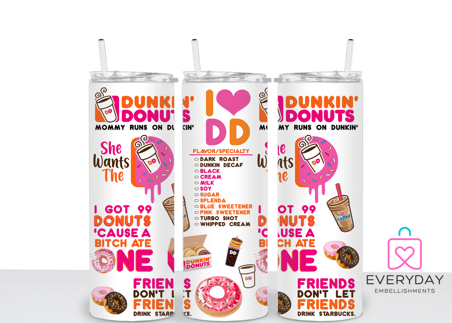 She Wants The " D" Coffee Lovers 20 oz tumbler