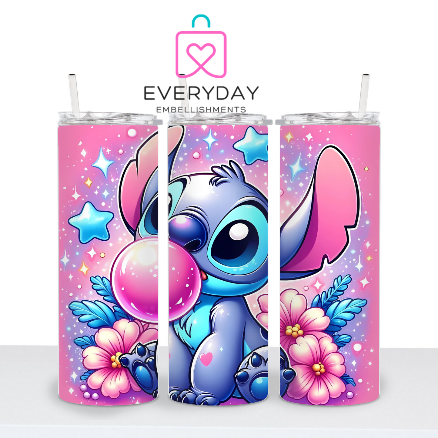 Enchanted Blue Monster 20 oz Tumbler