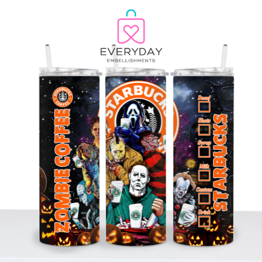 Zombie Coffee Starbies 20 oz Tumbler